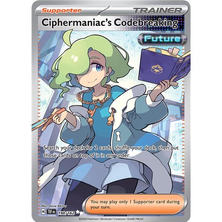 Ciphermaniac's Codebreaking (Full Art)