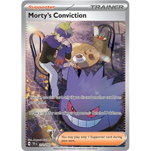 Morty's Conviction (Special Illustration Rare)