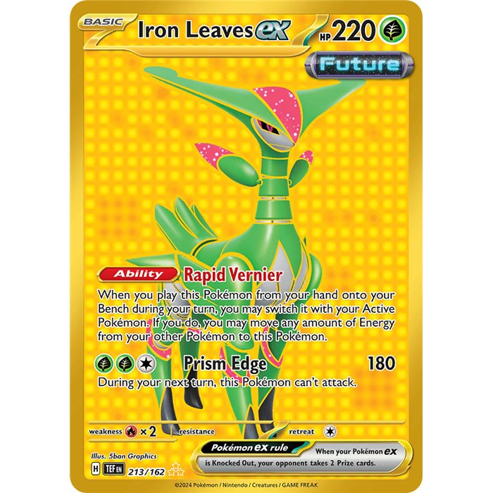 Iron Leaves ex (Hyper Rare)