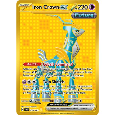 Iron Crown ex (Hyper Rare)