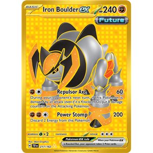 Iron Boulder ex (Hyper Rare)