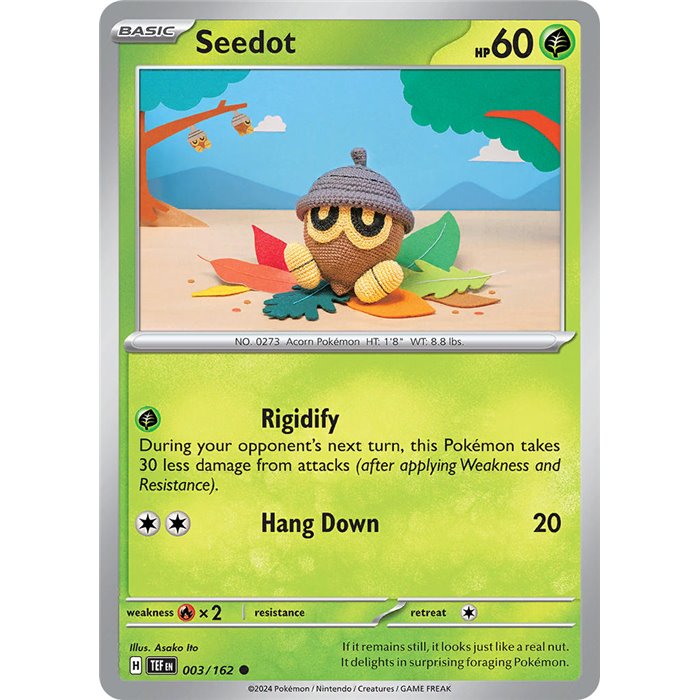 Seedot (Common/Reverse Holofoil)