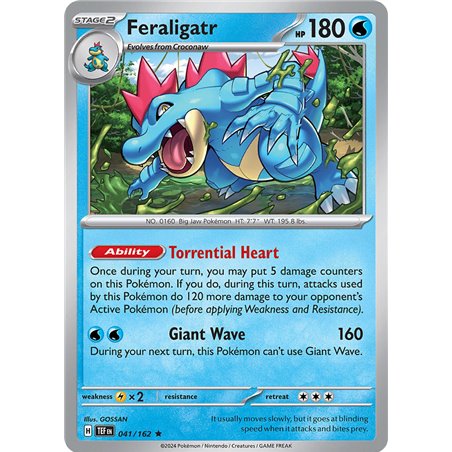 Feraligatr (Rare/Reverse Holofoil)
