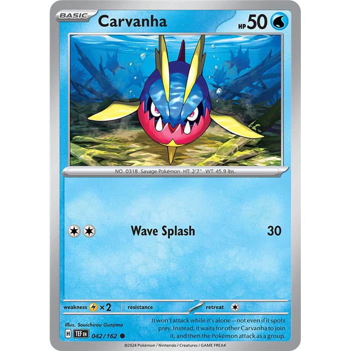 Carvanha (Common/Reverse Holofoil)