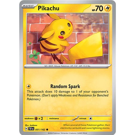 Pikachu (Common/Reverse Holofoil)