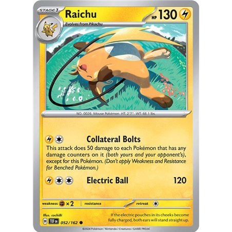 Raichu (Common/Reverse Holofoil)
