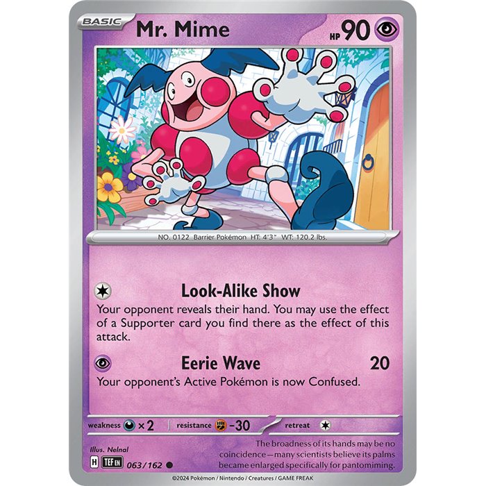 Mr. Mime (Common/Reverse Holofoil)