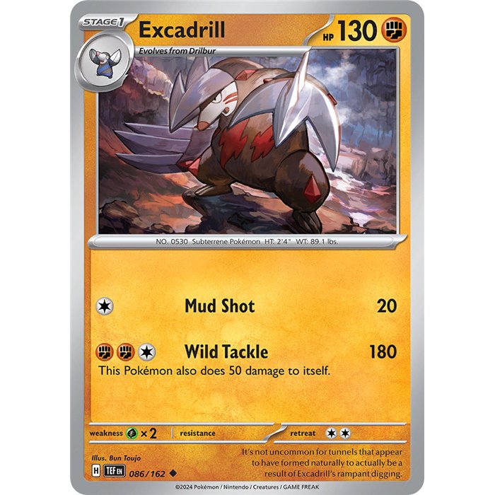 Excadrill  (Uncommon/Reverse Holofoil)