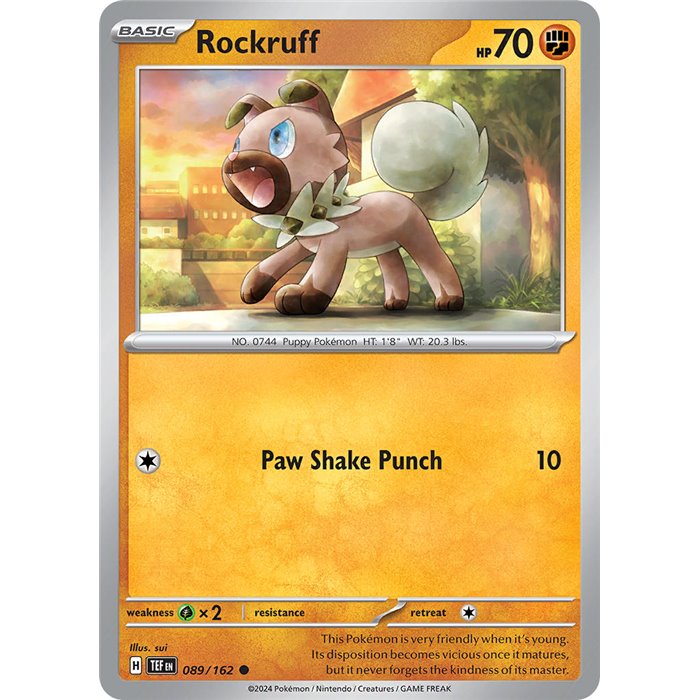 Rockruff (Common/Reverse Holofoil)