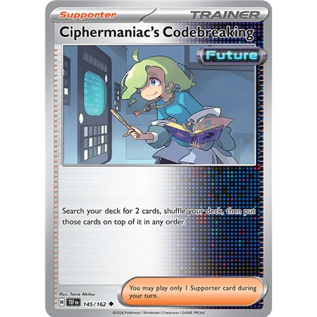 Ciphermaniac's Codebreaking (Uncommon/Reverse Holofoil)