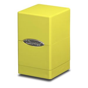 Ultra-Pro Satin Tower Deck Box Color Amarillo