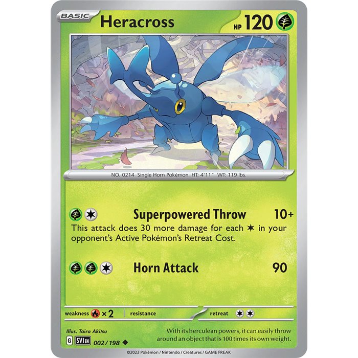 Heracross (Reverse/Holo)