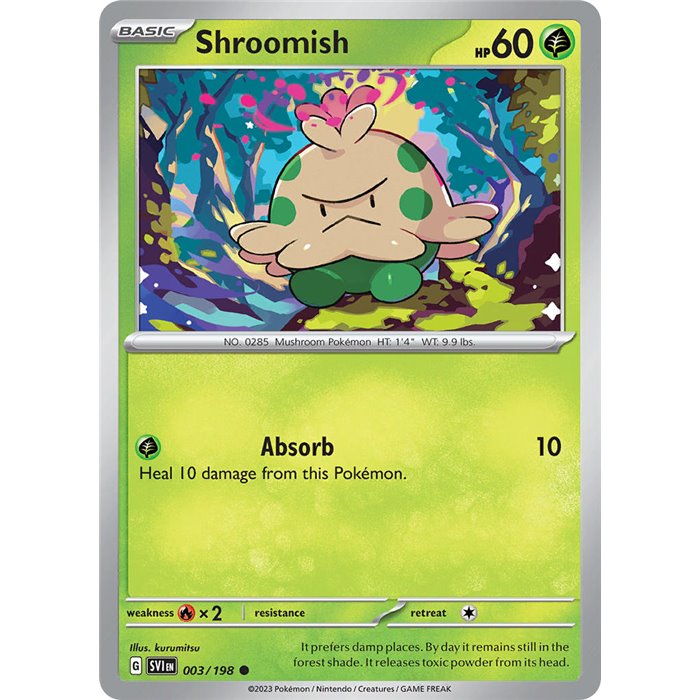 Shroomish (Reverse/Holo)