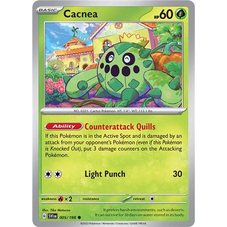 Cacnea (Reverse/Holo)