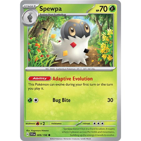 Spewpa (Reverse/Holo)