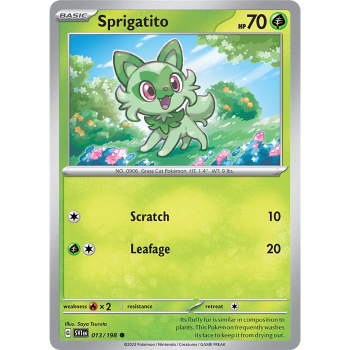 Sprigatito (Reverse/Holo)