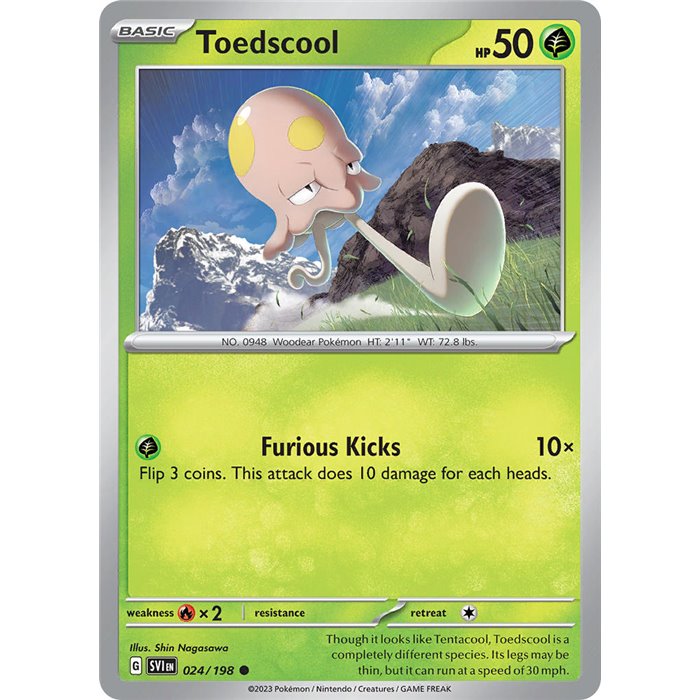 Toedscool (Reverse/Holo)