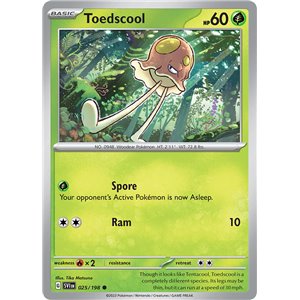 Toedscool (Reverse/Holo)