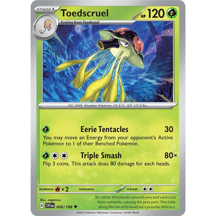 Toedscruel (Reverse/Holo)