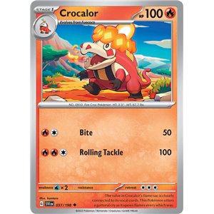 Crocalor (Reverse/Holo)