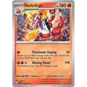 Skeledirge (Reverse/Holo)