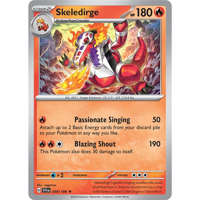 Skeledirge (Reverse/Holo)