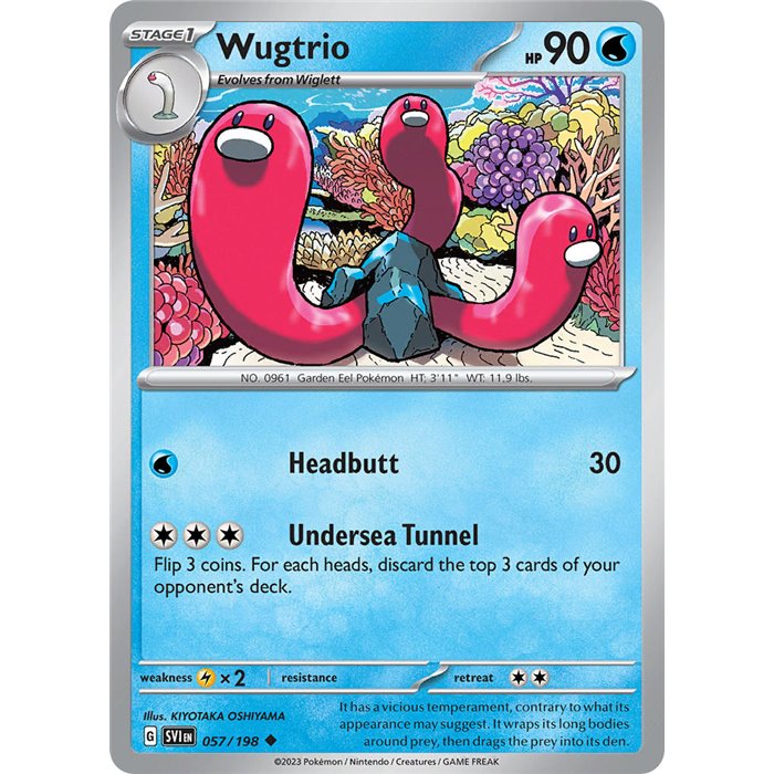 Wugtrio (Reverse/Holo)