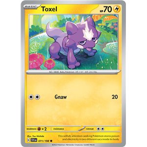 Toxel (Reverse/Holo)