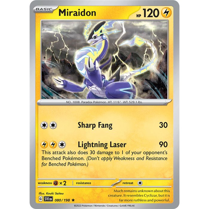 Miraidon (Reverse/Holo)