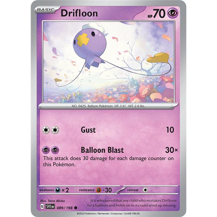 Drifloon (Reverse/Holo)