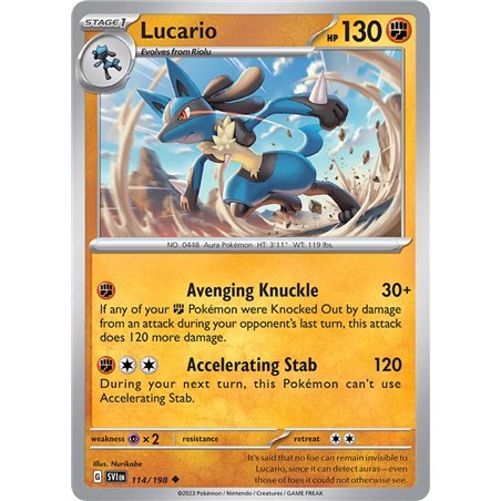 Lucario (Reverse/Holo)