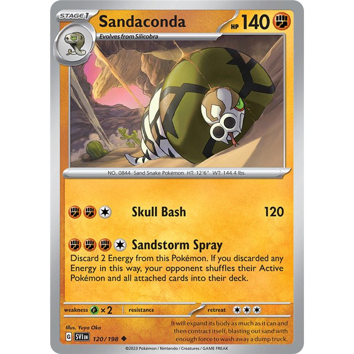 Sandaconda (Reverse/Holo)