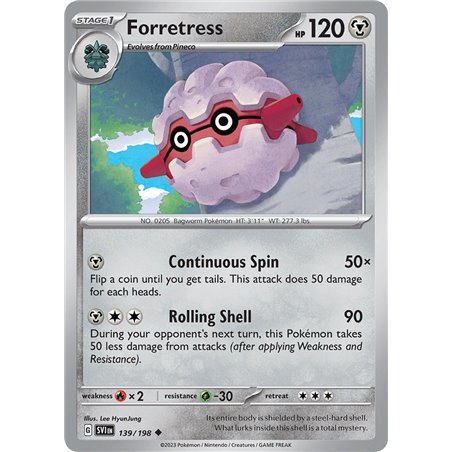 Forretress (Reverse/Holo)