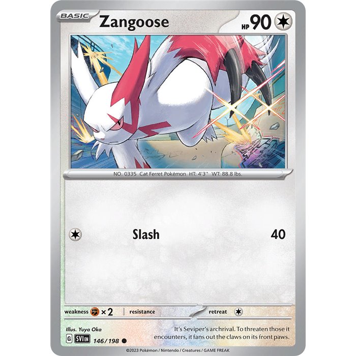 Zangoose (Reverse/Holo)