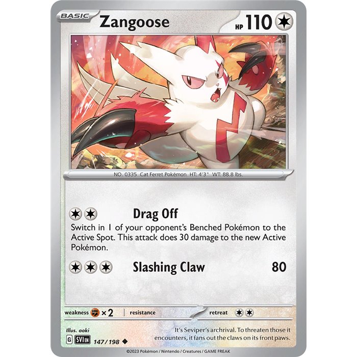 Zangoose (Reverse/Holo)