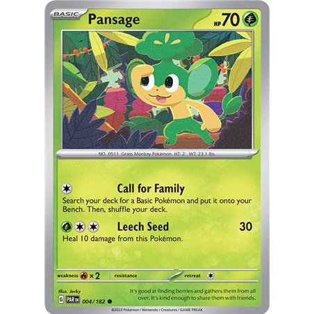 Pansage (Reverse/Holo)