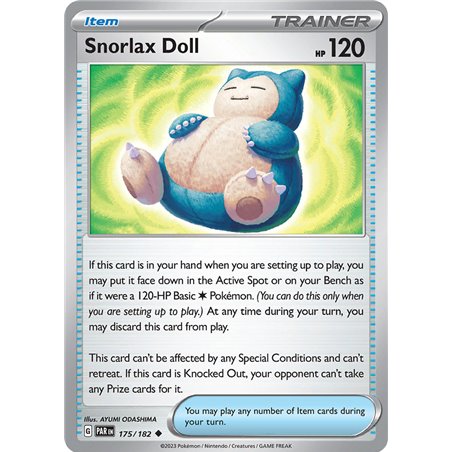 Mu�eco de Snorlax (Reverse/Holo)