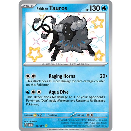 Tauros de Paldea (Shiny)