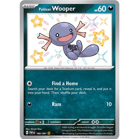 Wooper de Paldea (Shiny)