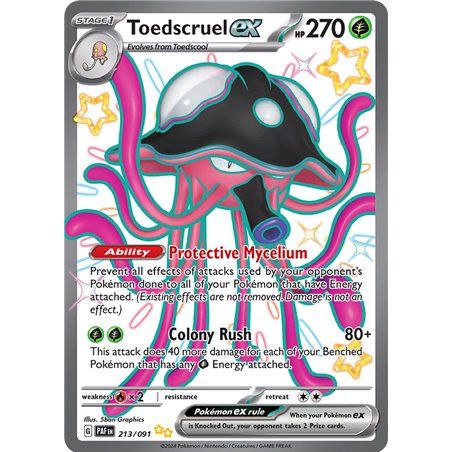 Toedscruel EX (Shiny)