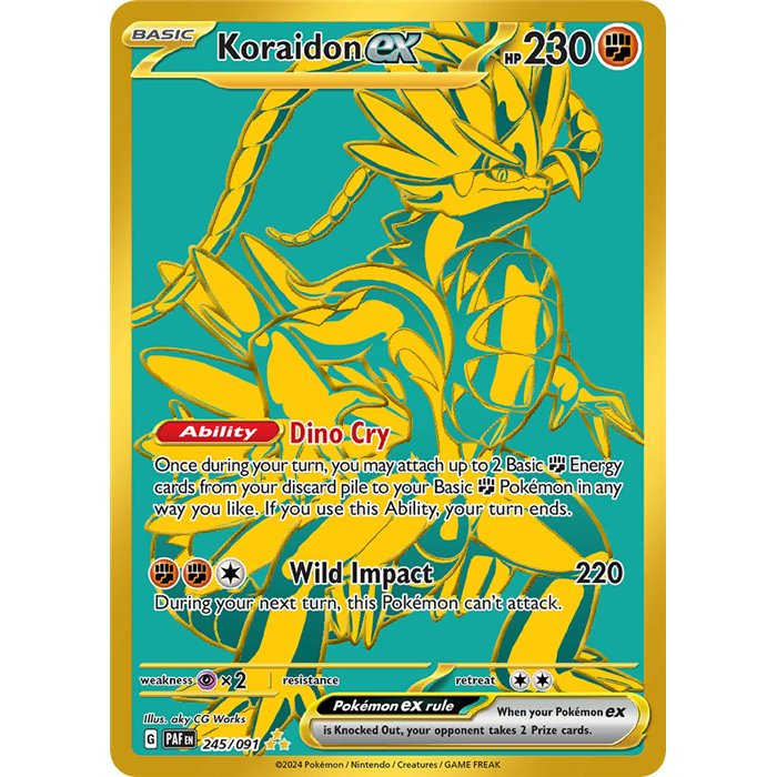 Koraidon ex (Hyper Rare)