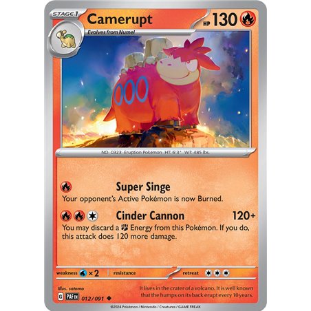 Camerupt (Reverse/Holo)