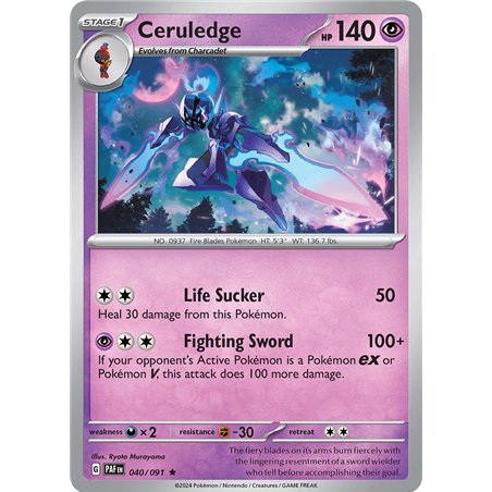 Ceruledge (Reverse/Holo)
