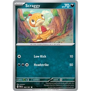 Scraggy (Reverse/Holo)