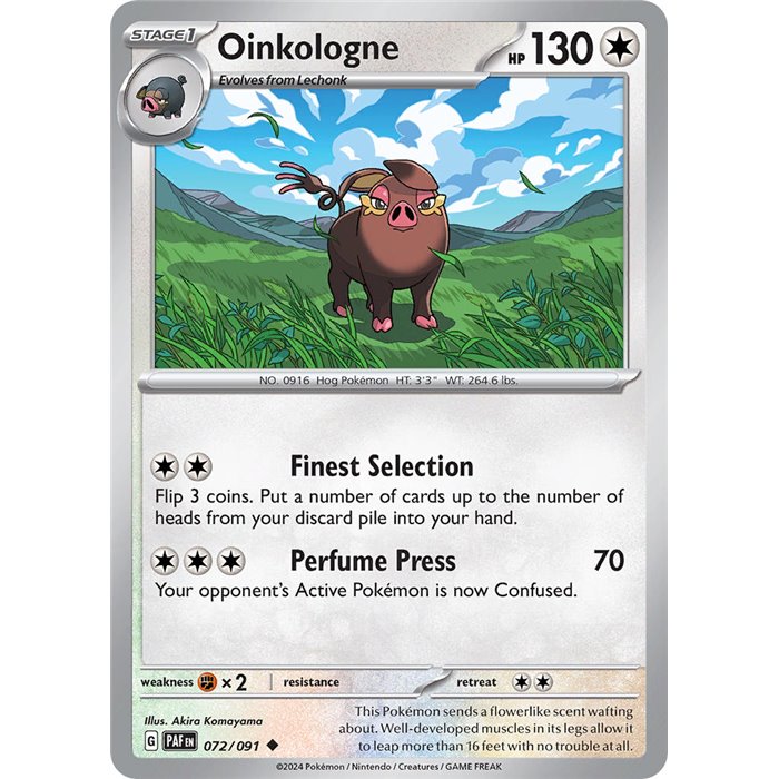 Oinkologne (Reverse/Holo)