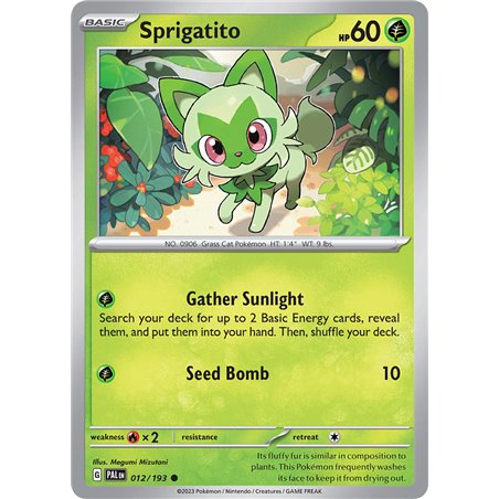 Sprigatito (Reverse/Holo)