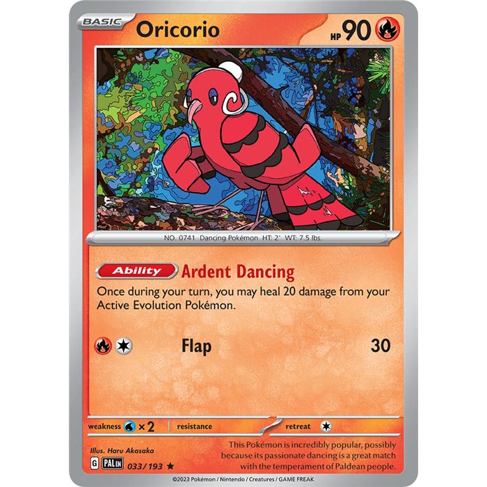 Oricorio (Reverse/Holo)