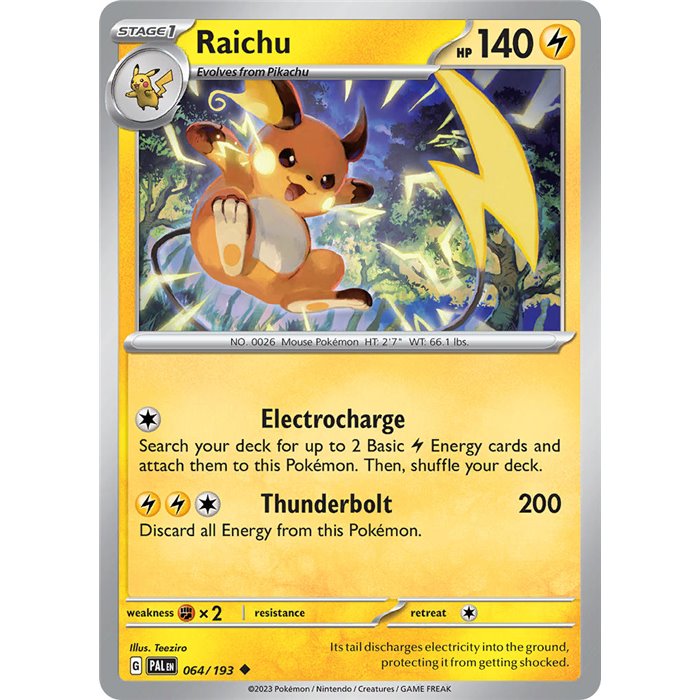 Raichu (Reverse/Holo)