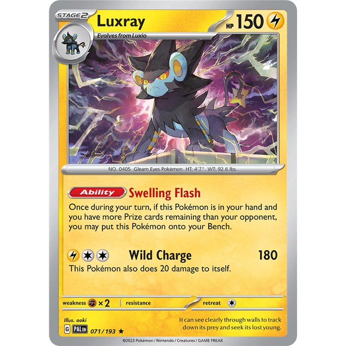 Luxray (Reverse/Holo)