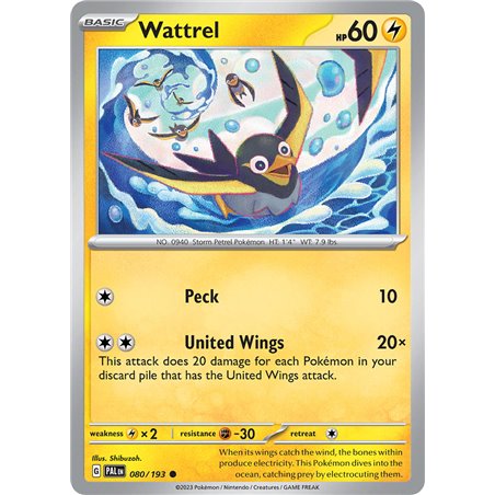Wattrel (Reverse/Holo)
